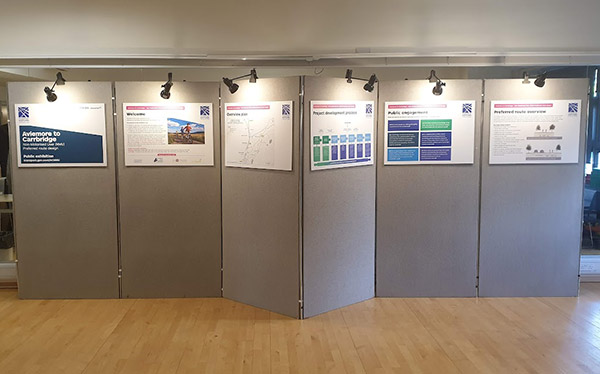 Exhibition Panel Hire and Display Boards by Bristol Exhibitions