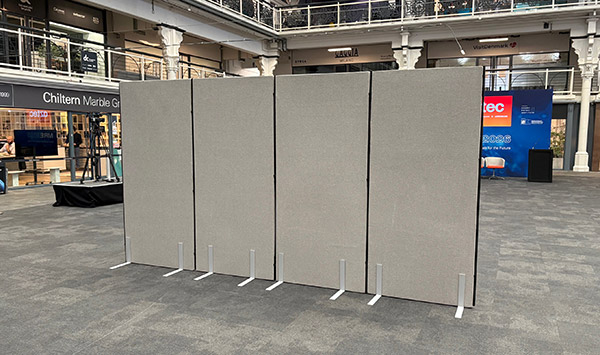 Room Dividers by Bristol Exhibitions Ltd